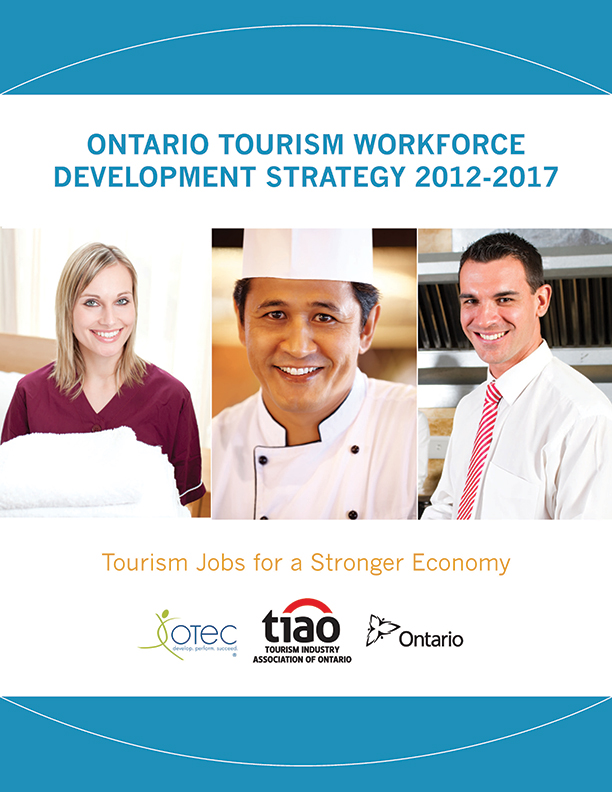 Ontario Tourism Workforce Development Strategy 2021-2017 Flyer